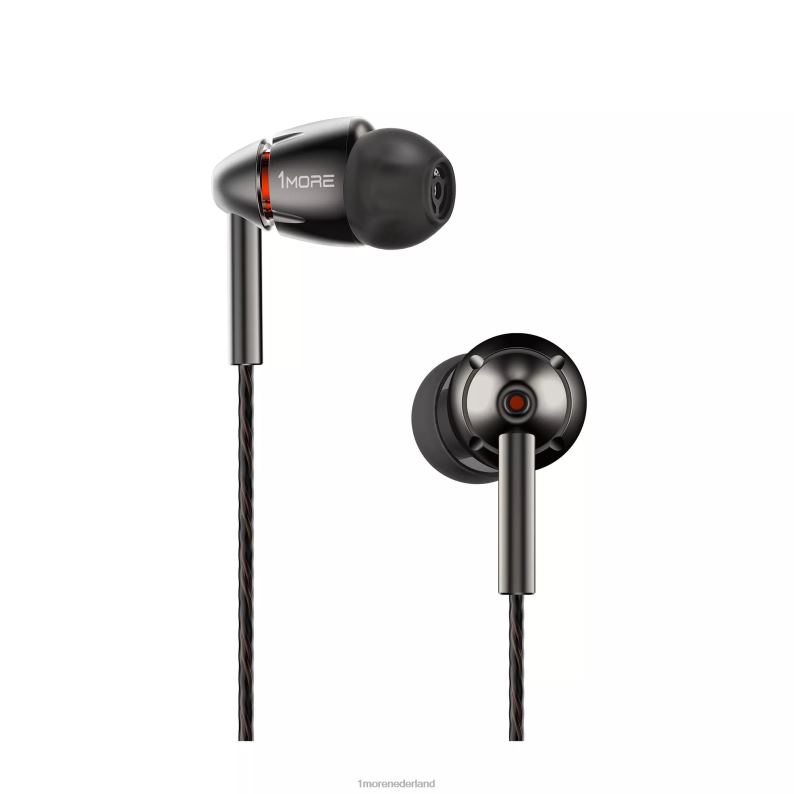 in-ear hoofdtelefoon met vier drivers grijs hoofdtelefoon 8XJ0D23 1MORE