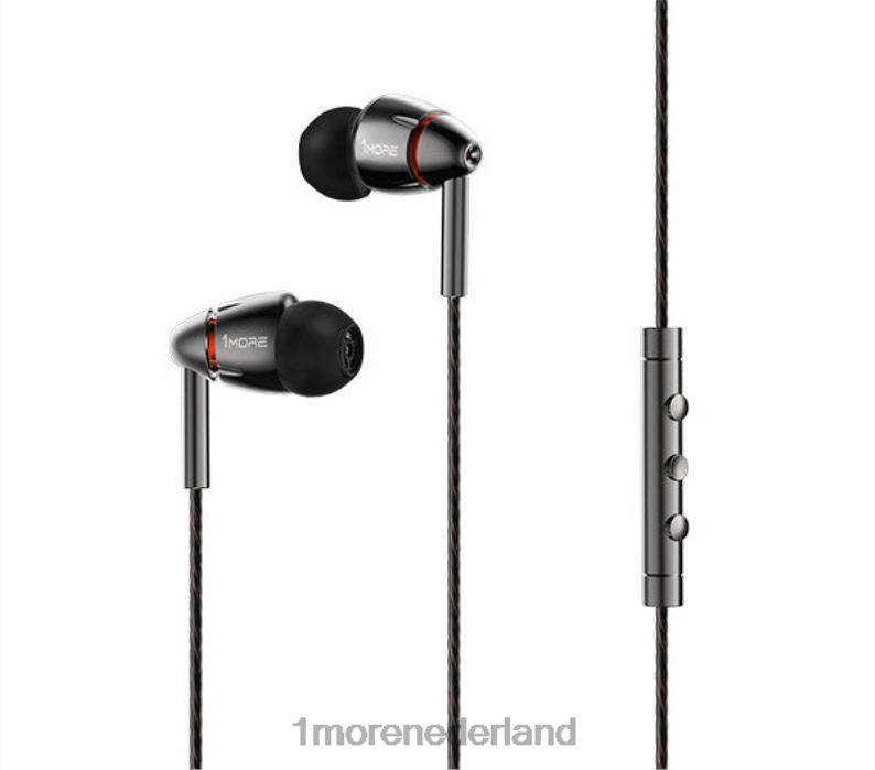 in-ear hoofdtelefoon met vier drivers grijs hoofdtelefoon 8XJ0D23 1MORE
