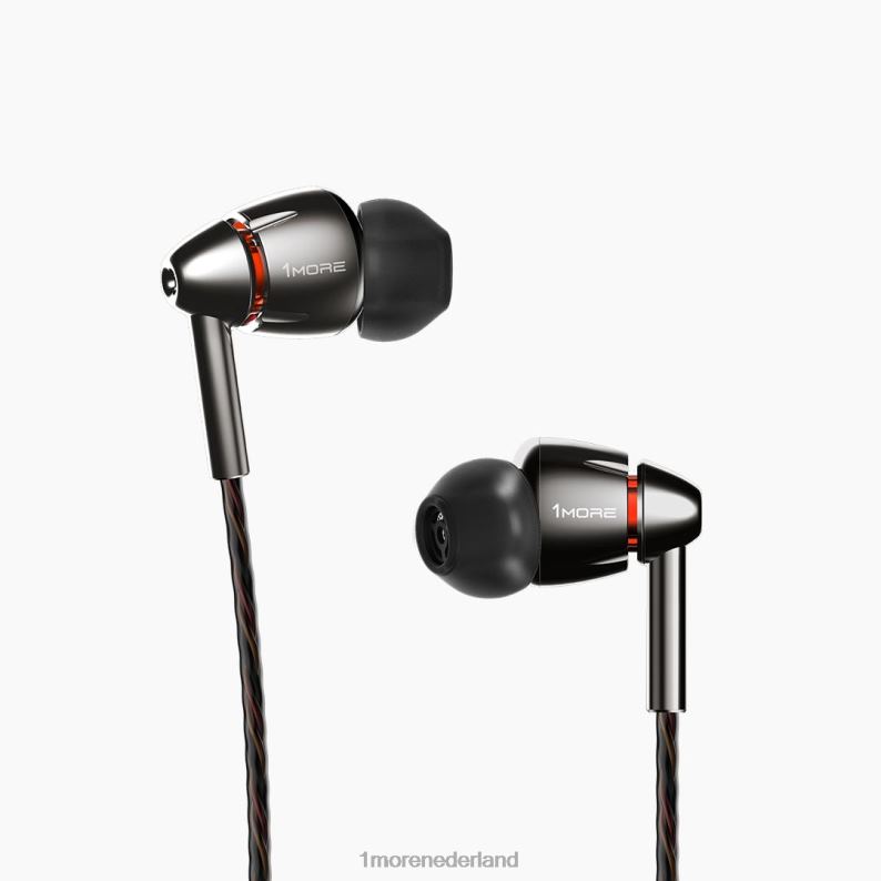 in-ear hoofdtelefoon met vier drivers grijs hoofdtelefoon 8XJ0D23 1MORE