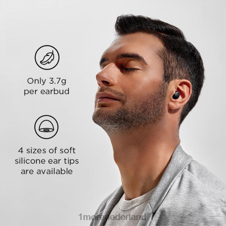 Comfobuds mini echte draadloze hoofdtelefoon met ruisonderdrukking cinnaber rood hoofdtelefoon 8XJ0D11 1MORE