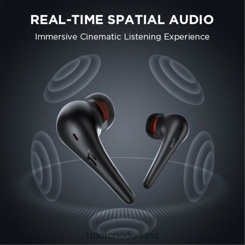 aero echte draadloze hoofdtelefoon met actieve ruisonderdrukking wit hoofdtelefoon 8XJ0D17 1MORE