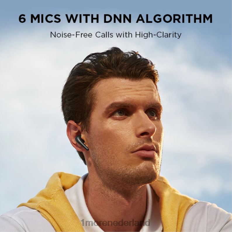 aero echte draadloze hoofdtelefoon met actieve ruisonderdrukking wit hoofdtelefoon 8XJ0D17 1MORE