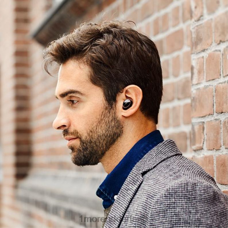 evo echte draadloze hoofdtelefoon met actieve ruisonderdrukking zwart hoofdtelefoon 8XJ0D12 1MORE