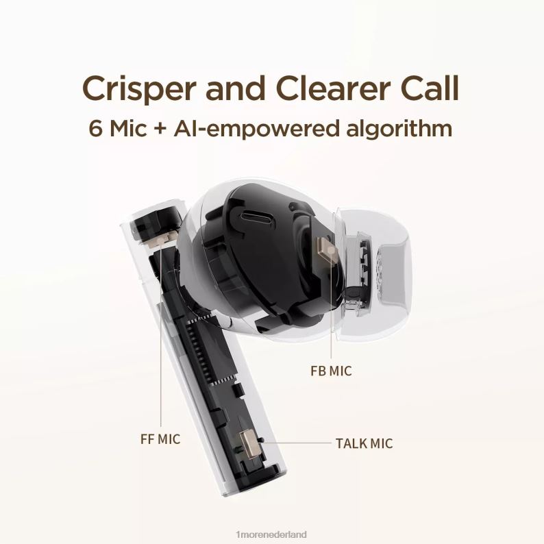 zuigerknoppen pro q30 wit oordopjes 8XJ0D18 1MORE